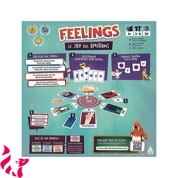 Feelings, le jeu des émotions - Cultur'easy
