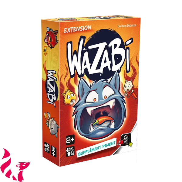 Wazabi supplement piment, jeux de societe
