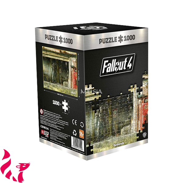 Puzzle - Fallout 4 Garage (1000 pièces)