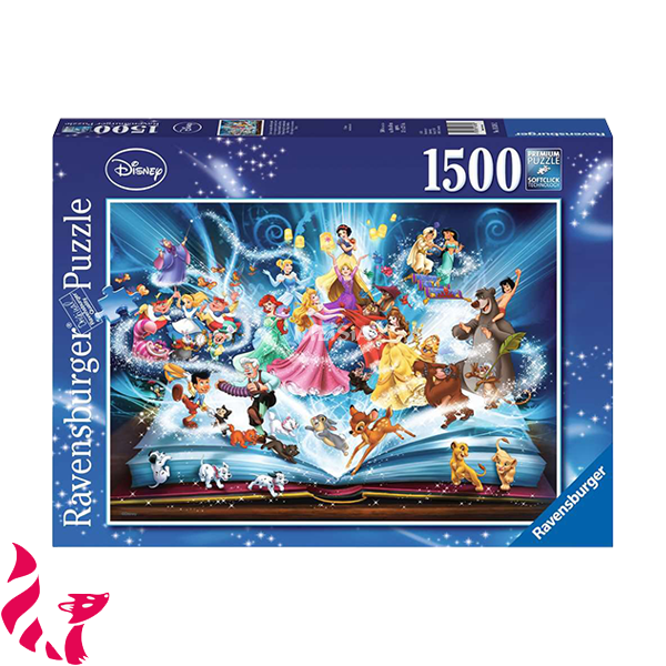 Puzzle - Le livre magique des contes Disney #16318 (1500 pièces)