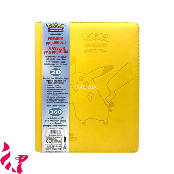 Portfolio - A4 Premium PRO-Binder #84570 Pokémon Pikachu