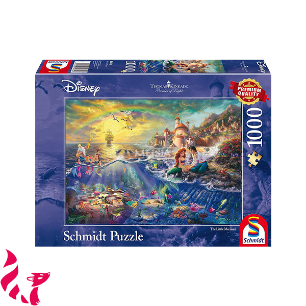 Puzzle Disney #59479 - Arielle La Petite Sirène (1000 pièces)