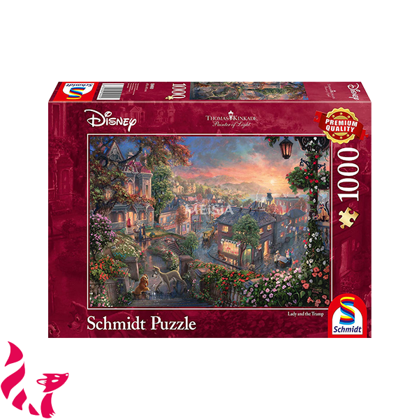 Puzzle Disney #59490 - La Belle et le Clochard (1000 pièces)