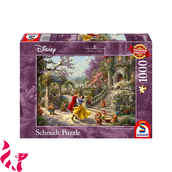 Puzzle Disney #59625 - Blanche-Neige Danse avec le Prince (1000 pièces)