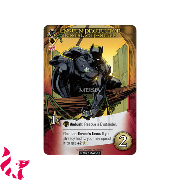 Legendary - Black Panther - carte 1