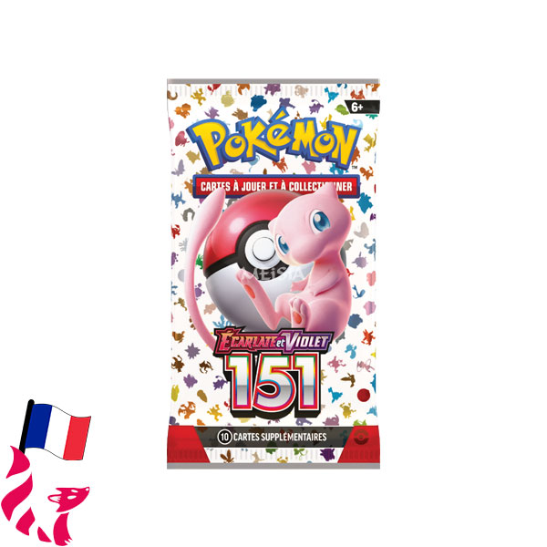 Pokemon EV03.5 - Écarlate et Violet 151 - Coffret Alakazam-ex 4b Pokémon 151
