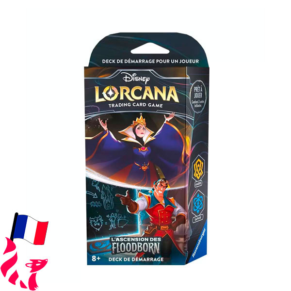 Lorcana - L'ascension des Floodborn - Deck de démarrage - La Reine / Gaston