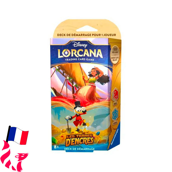 Lorcana - Les Terres d'encres - Deck de démarrage - Viana / Picsou