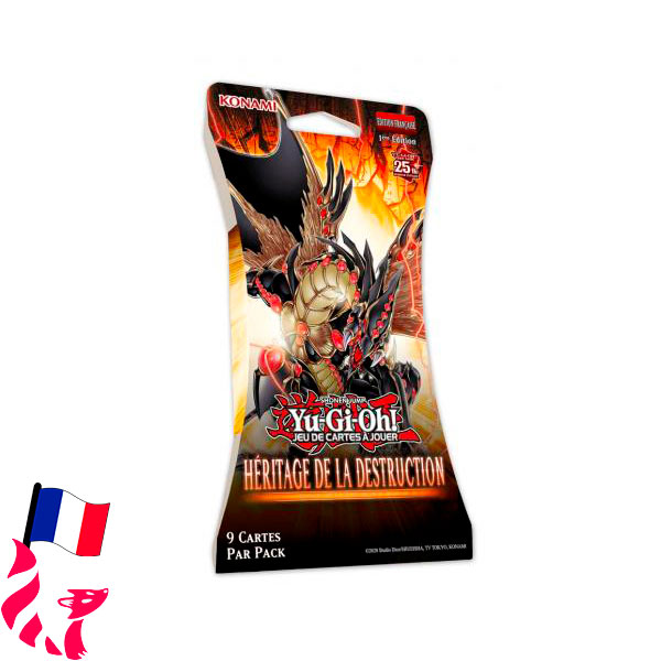 Yu-Gi-Oh ! Héritage de la destruction - Booster (Blister)