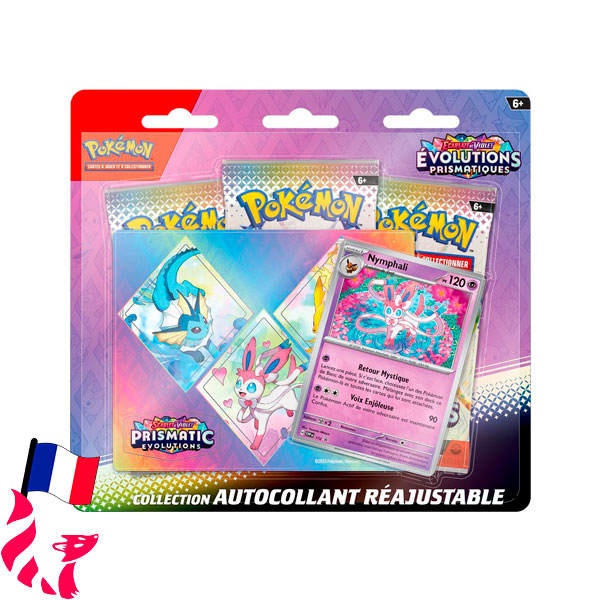 Pokémon - EV08.5 Évolutions Prismatiques - Tripack Nymphali
