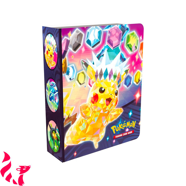 Mini Portfolio Pokémon "Pikachu-Ex Téracristal"
