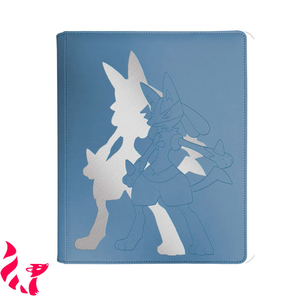 Portfolio - 9-Pocket Zippered PRO-Binder #16413 Pokémon "Lucario"