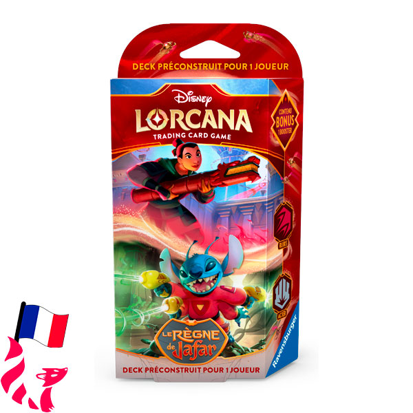 Lorcana - Le règne de Jafar - Deck de démarrage - Mulan / Stitch