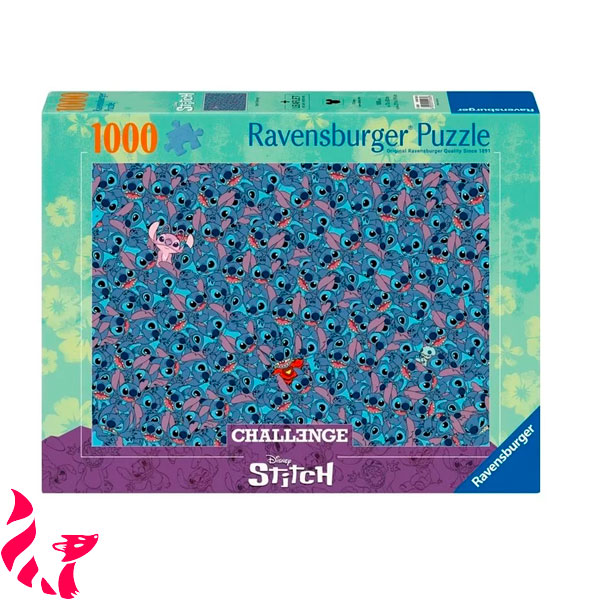 Puzzle - Stitch #12658 (Challenge 1000 pièces)
