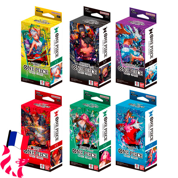 One Piece - Lot de 6 Decks (ST23 à ST28) (français)