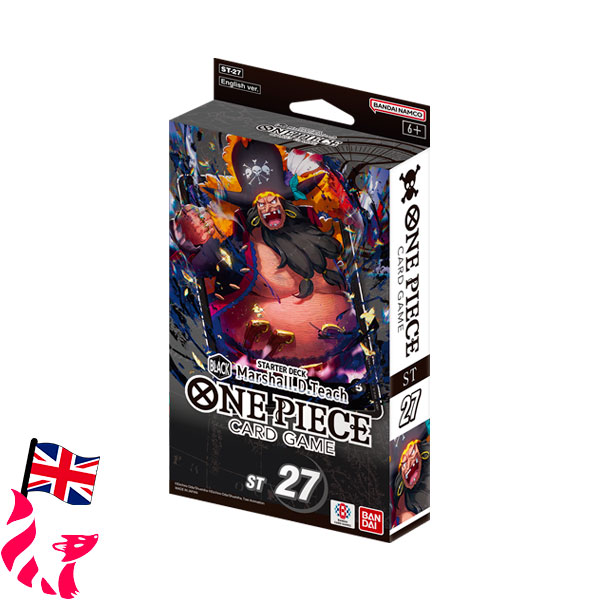 One Piece - Starter Deck ST27 Black Marshall D. Teach (anglais)
