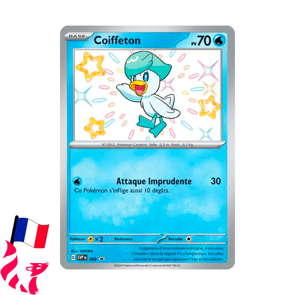 Pokémon - Carte SVP082 "Coiffeton"
