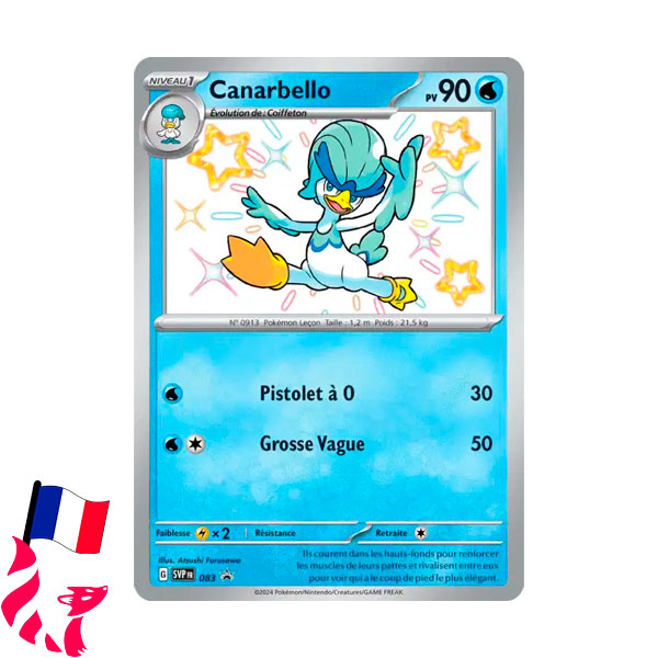 Pokémon - Carte SVP083 "Canardbello"