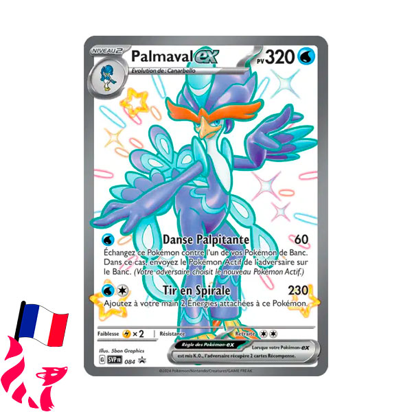 Pokémon - Carte SVP084 "Palmaval-Ex"