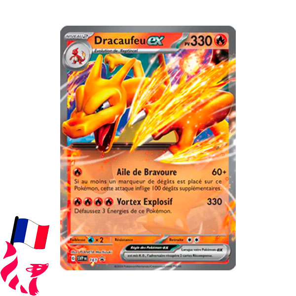 Pokémon - Carte SVP161 "Dracaufeu-Ex"
