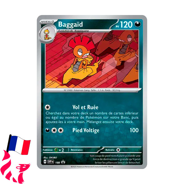 Pokémon - Carte SVP188 "Baggaïd"