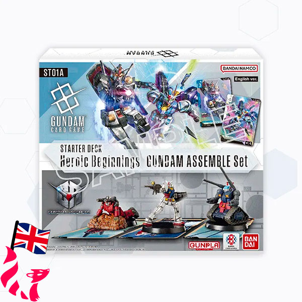 Gundam Card Game - Assemble Starter Deck ST01A Heroic Beginnings (anglais)