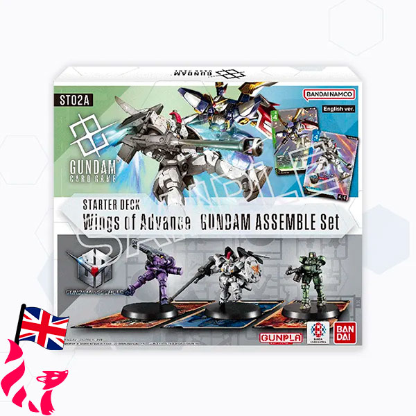 Gundam Card Game - Assemble Starter Deck ST02A Wings of Advance (anglais)