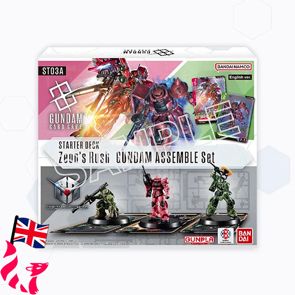 Gundam Card Game - Assemble Starter Deck ST03A Zeon's Rush (anglais)