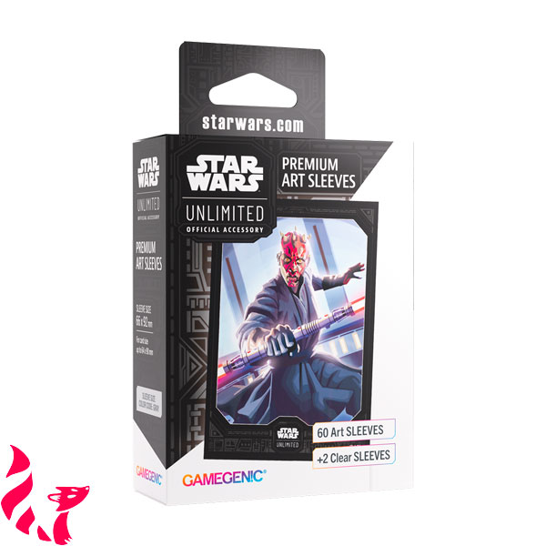 [Gamegenic] Premium Art Sleeves - Star Wars Unlimited - Darth Maul