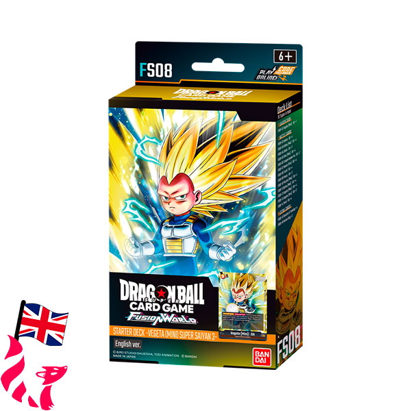 Dragon Ball Super Fusion World - FS08 Starter Vegeta (mini) Super Saiyan 3 (anglais)