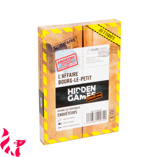 Hidden Games - L'affaire Bourg-Le-Petit