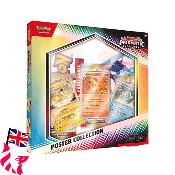 Pokémon - EV08.5 Prismatic Evolutions - Poster Collection Box (anglais)