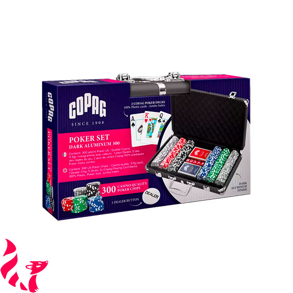 [Copag] Malette de Poker Premium 300 jetons