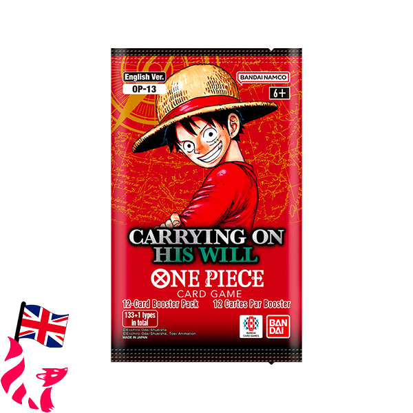 One Piece - OP13 Carrying on his will - Booster (anglais)