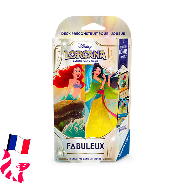 Lorcana - Fabuleux - Deck de démarrage - Ariel / Mulan