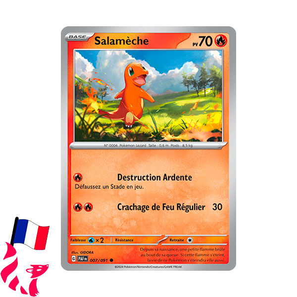 Pokémon - Carte 007/091 "Salamèche"