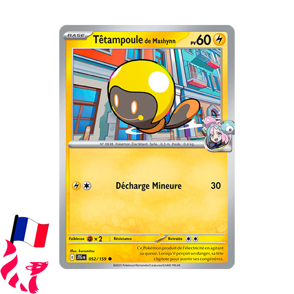 Pokémon - Carte 052/159 "Têtampoule de Mashynn"