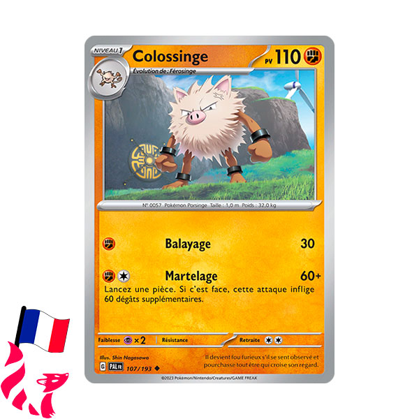 Pokémon - Carte 107/193 "Colossinge"