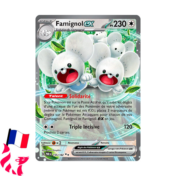 Pokémon - Carte 155/182 "Famignol-Ex"