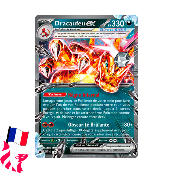 Pokémon - Carte SVP196 "Dracaufeu-Ex"