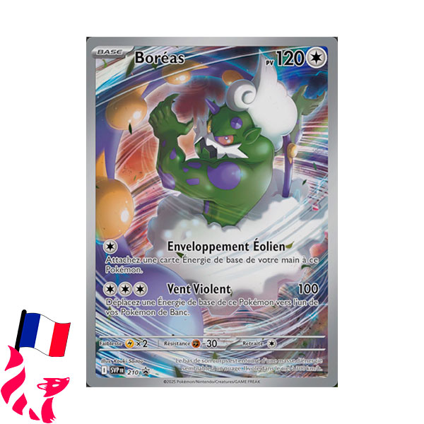 Pokémon - Carte SVP210 "Boréas"