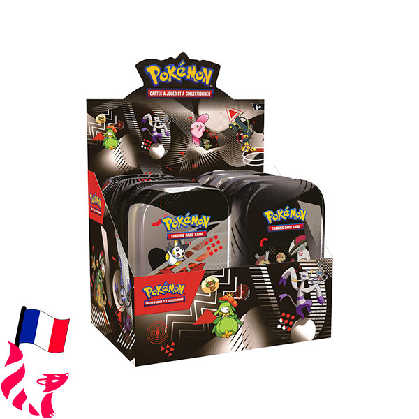 Pokémon - EV10.5 Foudre Noire & Flamme Blanche - Mini Tin - Lot de 8