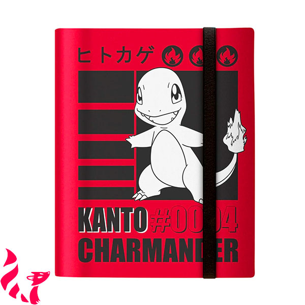 Portfolio - A4 PRO-Binder #16593 Pokémon "Charmander #0004 Kanto"