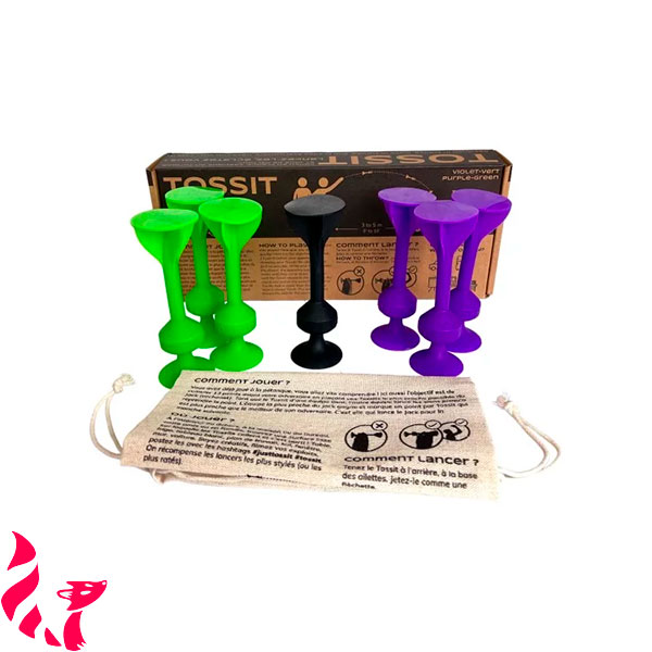 Tossit - Violet-Vert