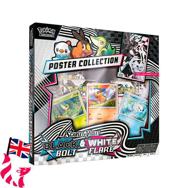 Pokémon - EV10.5 Black Bolt & White Flare - Poster Collection Box (anglais)