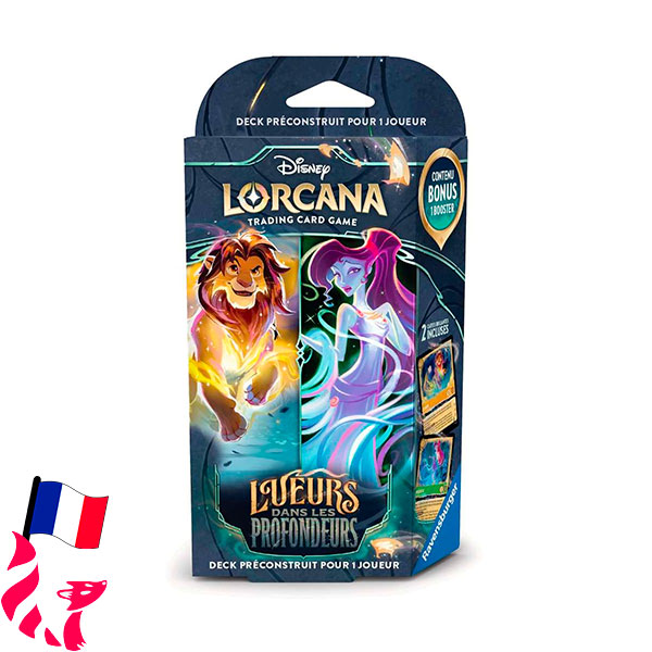 Lorcana - Lueurs dans les profondeurs - Deck de démarrage - Simba / Megara