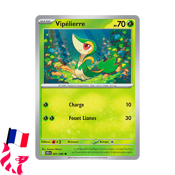 Pokémon - Carte 001/086 "Vipélierre"