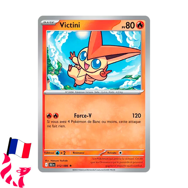 Pokémon - Carte 012/086 "Victini"