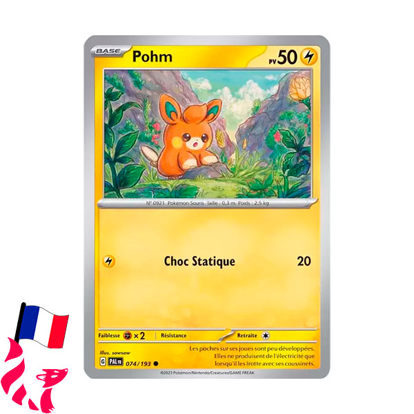Pokémon - Carte 074/193 "Pohm"