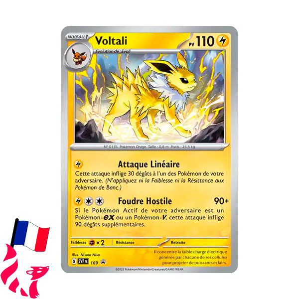 Pokémon - Carte SVP169 "Voltali"